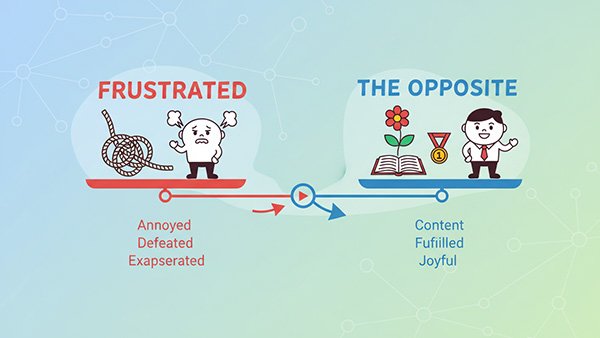 what is the opposite of frustration