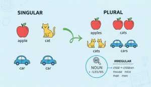 Definition of Singular and Plural Nouns