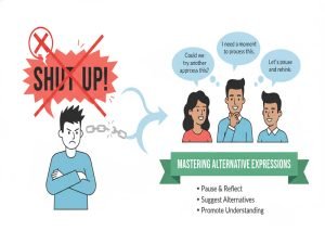 Understanding "Shut Up" and Its Alternatives