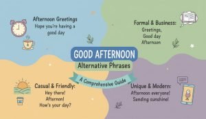 is it good afternoon or good afternoon