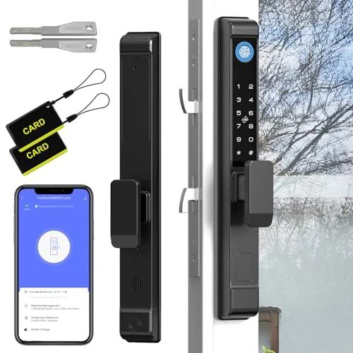 automatic sliding door lock