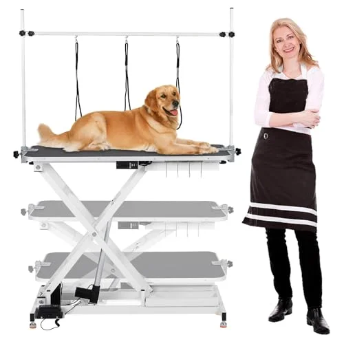 best electric grooming table