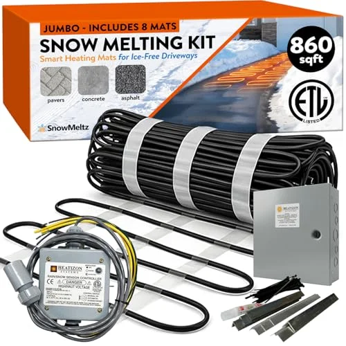 electric heated driveway systems