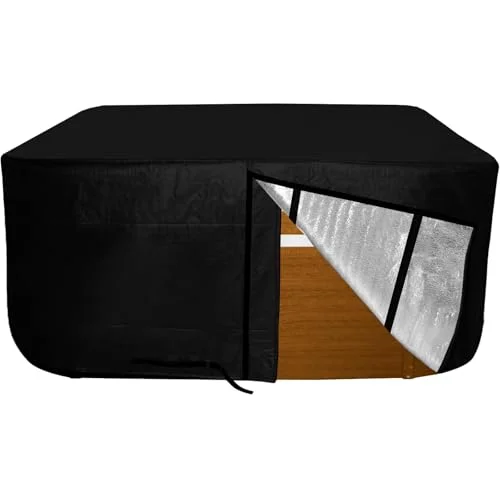 insulated hot tub cover for winter