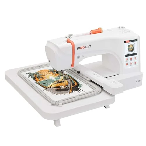 large hoop embroidery machine