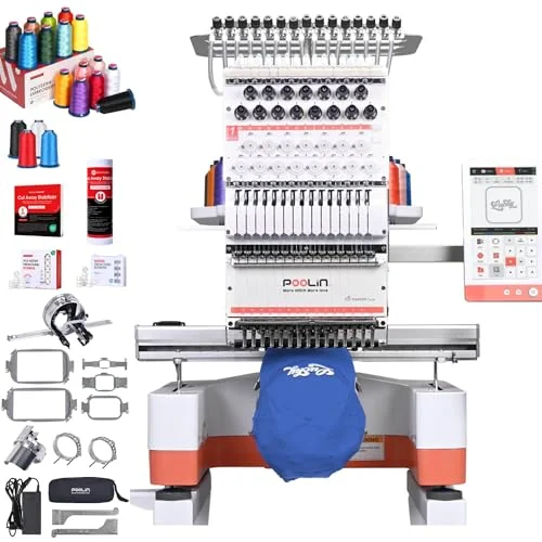 multi needle computerized embroidery machine