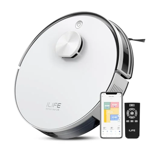 robot vacuum with lidar mapping