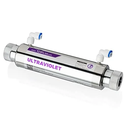 rv uv water sterilizer high flow 12v