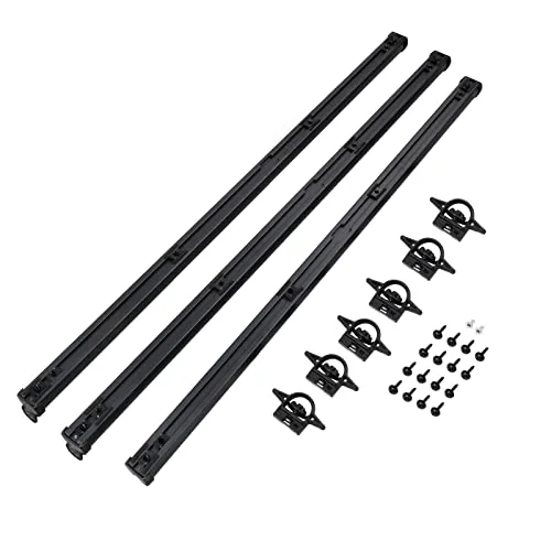 sliding rail system for truck bed
