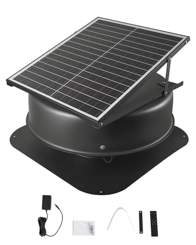 solar powered attic ventilation fans