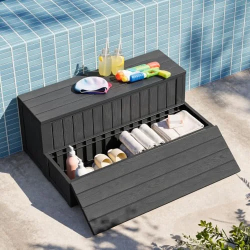 storage steps for hot tub