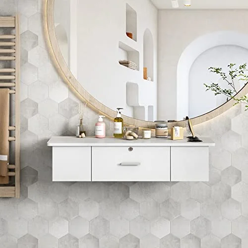 wall hung styling station