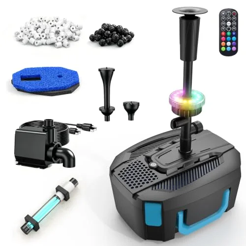 best all in one pond pump and filter