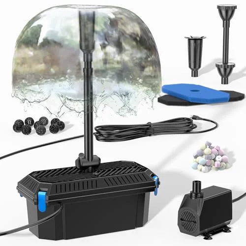 best pond pump and filter system