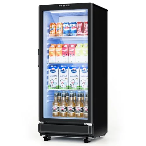 commercial glass door cooler