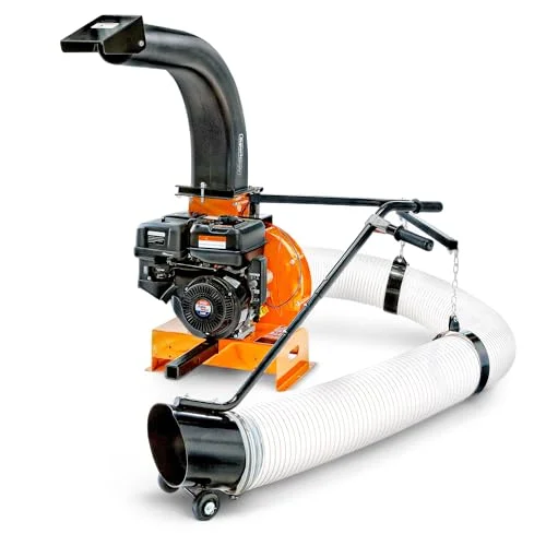commercial leaf vacuum truck