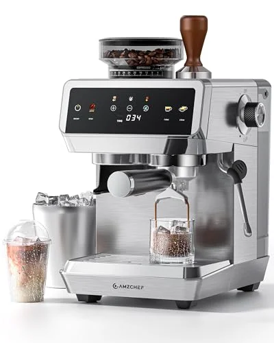 espresso machine built in