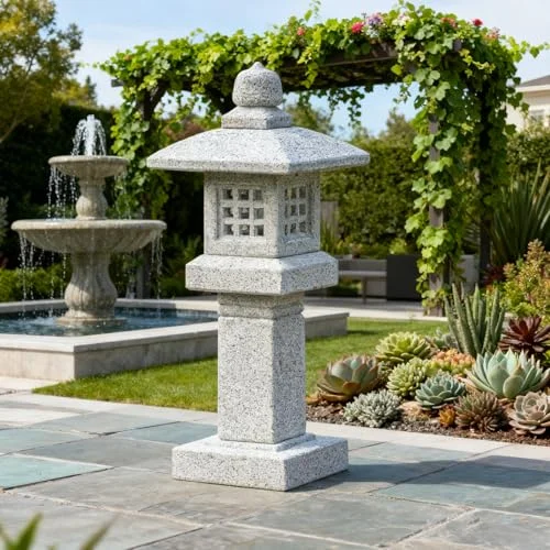 japanese garden stone lanterns