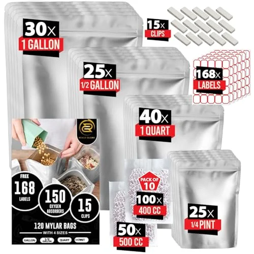 mylar bags for long term food storage