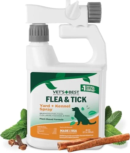 spray for ticks and fleas in yard
